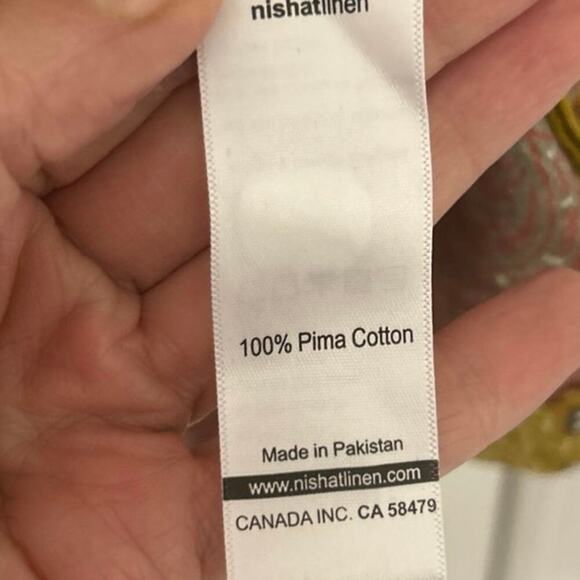 NL Pret Pima CottonYellow Gold  Digital Printed Stitched Lawn Tunic/Dress 10 - Picture 14 of 15